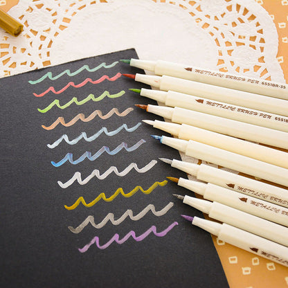 Metallic Marker Set